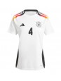 Deutschland Jonathan Tah #4 Heimtrikot für Frauen EM 2024 Kurzarm